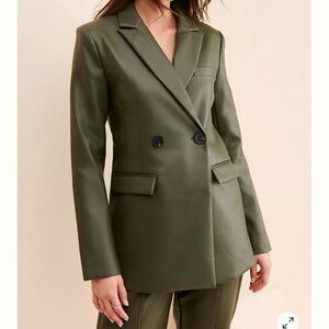 4th & Reckless Teresa Vegan Leather Blazer